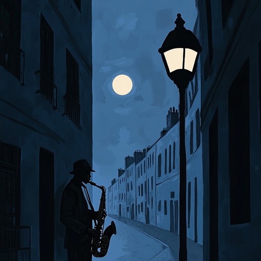 A dark, chill instrumental track blending jazzy swing rhythms with modern urban sounds, producing a gritty yet soothing atmosphere perfect for late night city strolls.