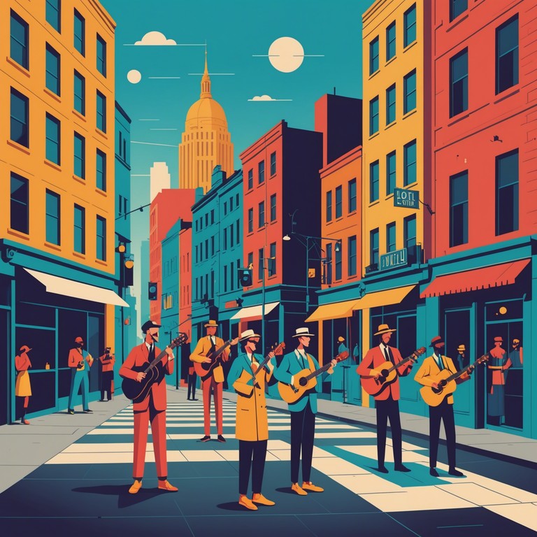 Imagine a soundtrack that captures the essence of summer in the city, with every turn bringing a new wave of funky rhythms and sunny vibes. Ideal for enjoying on a walk through busy streets or during a spontaneous dance off at a park.