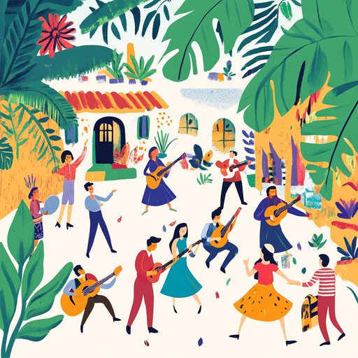 An energetic and upbeat track featuring traditional flamenco rhythms with a modern twist. The passionate guitar lines drive the melody, accompanied by clapping and percussion that add depth and excitement. This instrumental piece is ideal for capturing the essence of a lively fiesta, with an infectious rhythm that keeps listeners on their feet.