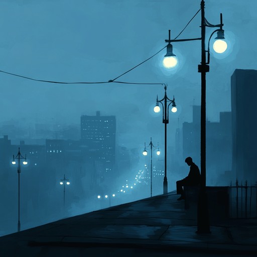 Immerse in a thoughtful journey through the city's nighttime with flowing, intricate drum patterns and atmospheric melodies invoking introspection.