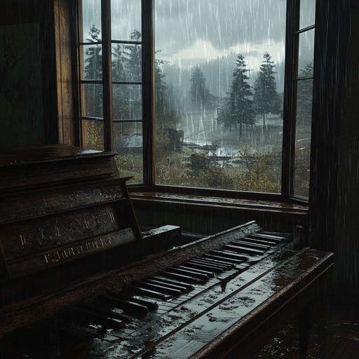 An orchestral piece that blends melancholic strings with delicate piano, capturing the essence of bittersweet reflections on cherished memories and lost opportunities