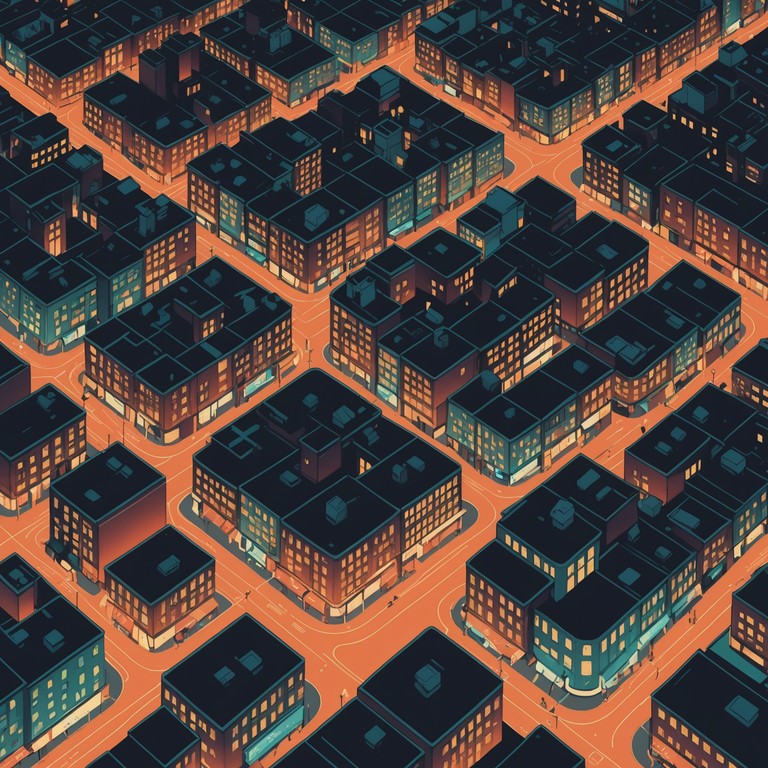 Imagine cruising through the bustling avenues of a vibrant city as night falls, with towering neon billboards casting colorful reflections. Each beat of this track pulses like the heartbeat of the city, weaving through a complex soundscape of reflective synths and deeply layered rhythms.