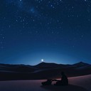 mystical instrumental with lounge vibes evoking desert night serenity