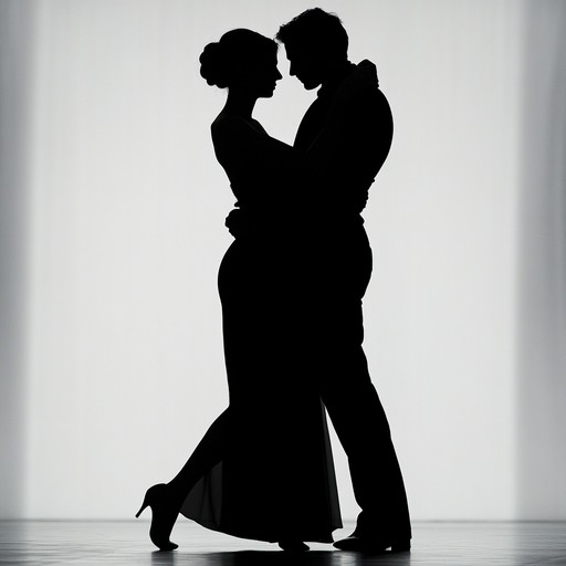 An evocative classic tango piece with fervent violin melodies and dramatic piano chords, embodying the fiery embrace of two lovers lost in dance. This dynamic composition resonates with themes of yearning, passion, and dramatic flair.