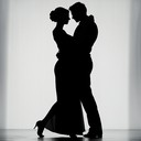 classic tango with fervent violin and dramatic piano