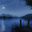 tranquil melodies for peaceful, serene summer night reflections