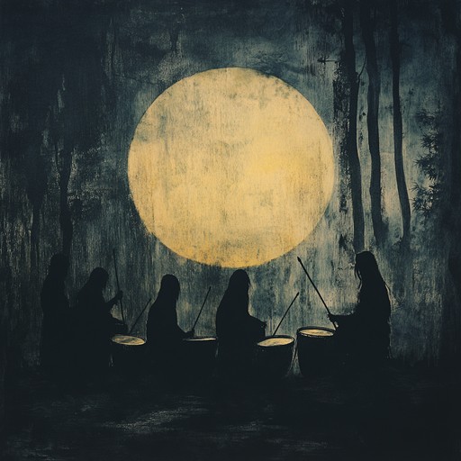 An evocative journey through ancient lands where menacing rhythms and eerie ethnic melodies create a primal and haunting soundscape. Layering deep drum beats with atmospheric textures and enigmatic chants.