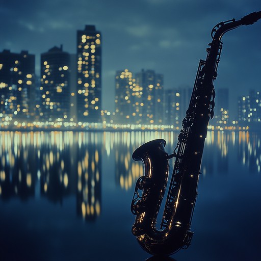 An enchanting instrumental piece featuring a soulful saxophone that conveys the tender whispers shared between lovers under the glow of moonlight, blending smooth melodies with soft rhythms to create an atmosphere of romantic allure.