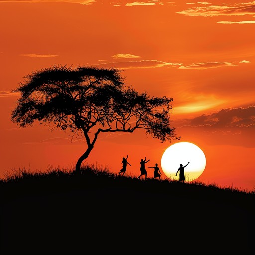 This track captures the essence of a heartwarming sunrise over an african landscape. With traditional afrobeat rhythms and uplifting melodies, it brings together the vibrant energy of percussion instruments and the soothing sound of marimbas. Perfect for creating an atmosphere of joy and calm, this instrumental piece will transport listeners to a serene and beautiful world, full of warmth and positivity.