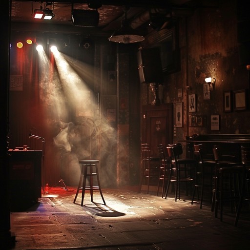 Step into a dimly lit cabaret, where the piano's hauntingly beautiful notes infuse the air with a sense of melancholic nostalgia and tender darkness, pulling listeners into a world of bittersweet emotions and vintage charm.