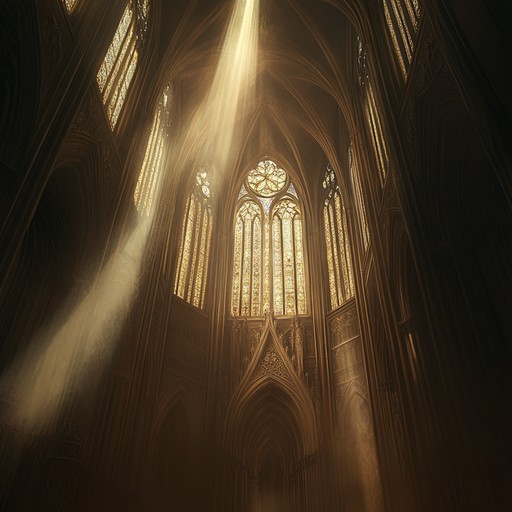 Immerse in the ethereal silence of a shadowed cathedral, where ambient drones, haunting choirs, and solemn organ chords evoke a profound sense of spiritual contemplation and melancholy. The intricate layers and dark, echoing melodies create a transcendent atmosphere, beckoning listeners into a reflective and meditative state.