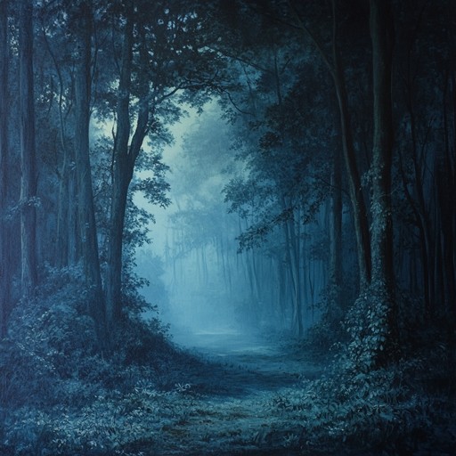 An instrumental piece blending smooth acoustic melodies with avant garde elements, evoking the mystical ambiance of ancient forests. Gentle guitar strums intertwine with ethereal sounds, creating an immersive, otherworldly experience that transports listeners to a tranquil yet mysterious realm.