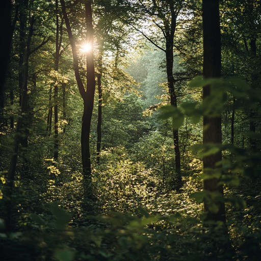 Let this soothing blend of woodwind and soft synths transport you to a serene forest, where every breeze through the leaves whispers ancient secrets. Perfect for deep relaxation or meditative reflection amid nature's embrace.