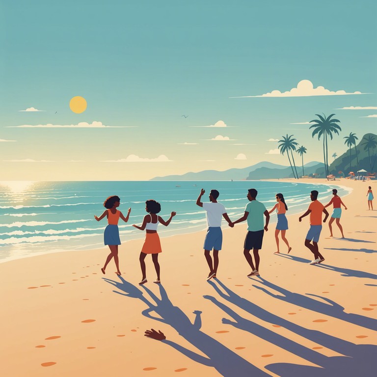 This piece captures the essence of summer with a lively rumba rhythm perfect for sunny day celebrations. It features upbeat, joyful melodies that invite you to dance and celebrate the warmth and brightness of the season.