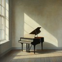 minimal piano piece inspiring calm and reflection