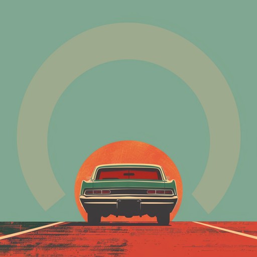 A deeply emotional instrumental that captures the feeling of driving alone through a sunset laden landscape, reflecting on lost love and missed opportunities, set to the soundscape of the 1970s with a blend of electric guitar and mellow orchestration