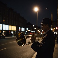 stomping beats under a moonlit sky