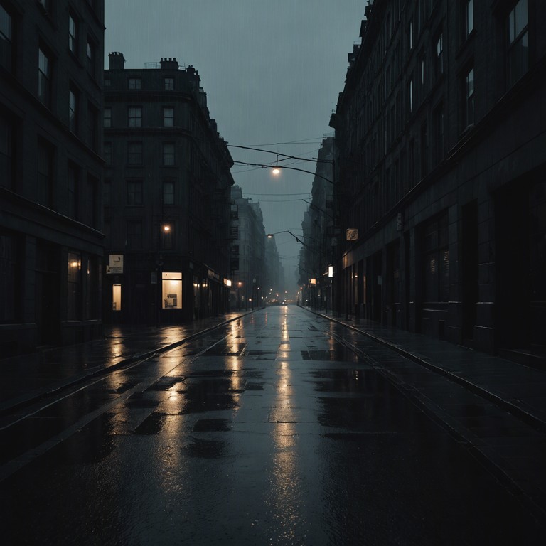 This track creates an atmosphere of suspense and lurking danger, utilizing deep bass tones and the sinister timbre of low piano notes to evoke an ominous night in an urban landscape. The growing intensity in the music mirrors the feeling of being followed down dimly lit city streets.