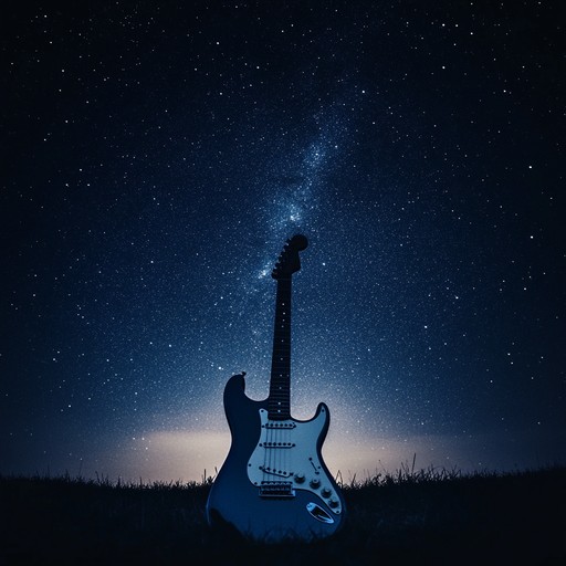 A calming punk guitar melody that flows gently under a star filled sky, bringing a sense of peace and tranquility reminiscent of a quiet evening. Blending the raw spirit of punk with soft, soothing tones, this instrumental track offers a unique and relaxing experience.