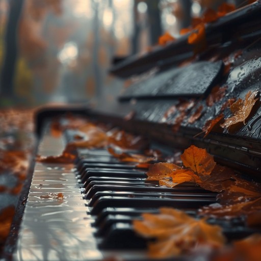 Imagine a tranquil scene of leaves gently falling in an autumn park, with a soft, soothing jazz tune playing that embodies the essence of peace and nostalgia. The music is introspective and tender, perfect for a calm evening.