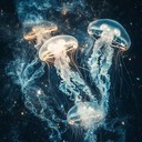 surreal electronic journey through quantum seas and jellyfish realms