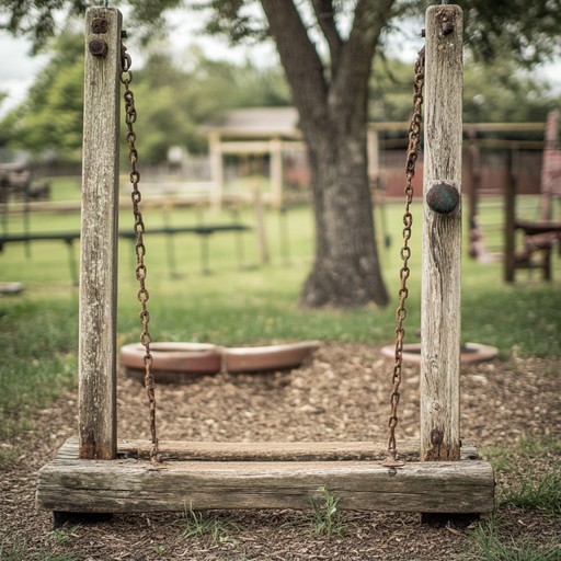 A fun yet gritty children's music track that evokes the feel of raw playground fun, utilizing rough textures and edgy, playful melodies.