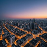 grooves and sax soar over cityscapes