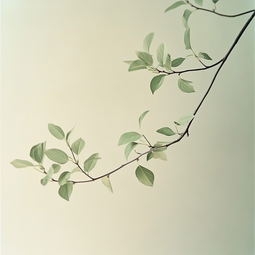 A serene musical piece reflecting the tranquil beauty and softness of dawn in spring. It wears an acoustic veil of stillness, symbolizing the light dew on new blooms and the calmness of the season's start.