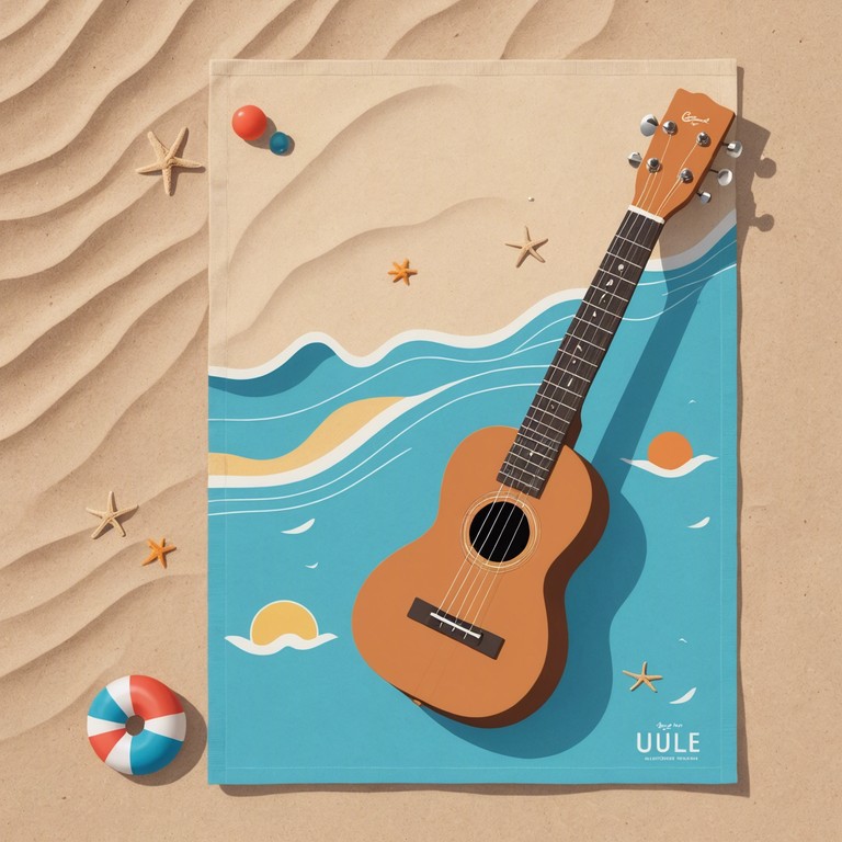 This track carries you on a gentle wave of soft, lilting rhythms and mellow tones, perfect for unwinding or reflecting by the beach. A sweet and soothing melody played by a ukulele fills the air with tranquility, embodying the peacefulness of an isolated island paradise.