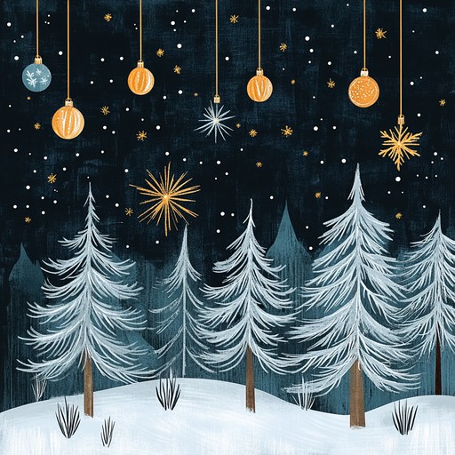 A melodic instrumental piece that combines gentle strings and playful bells to capture the enchantment and joy of a winter wonderland during the holidays.