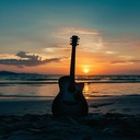 smooth guitars evoking nostalgic sunset beachside memories