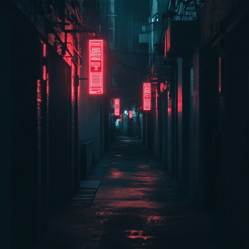 A dark urban instrumental track featuring brooding beats, eerie synth lines, and haunting background textures. The composition creates an intensely moody atmosphere, perfect for late night cityscapes or introspective moments.