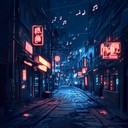 soft melodies intertwine with gritty urban noises, creating unique atmosphere.