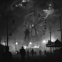 a twisted and unsettling musical journey through a demented carnival