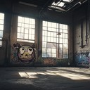 immersive urban journey with dark and industrial vibes