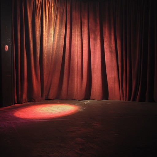 Imagine stepping into a dimly lit cabaret where shadows dance eerily on the walls, and the singer's voice echoes with an unsettling allure. The song builds tension with a haunting melody, interwoven with dramatic pauses and sudden crescendos, keeping you on edge as you navigate through this theatrical nightmare.