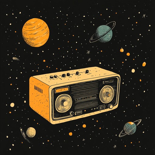 This instrumental piece transports listeners to another realm, combining the warm, nostalgic vibes of 1950s oldies with ethereal, otherworldly sounds. The song evokes feelings of nostalgia and wonder, creating a dreamy atmosphere where vintage melodies meet cosmic harmonies.