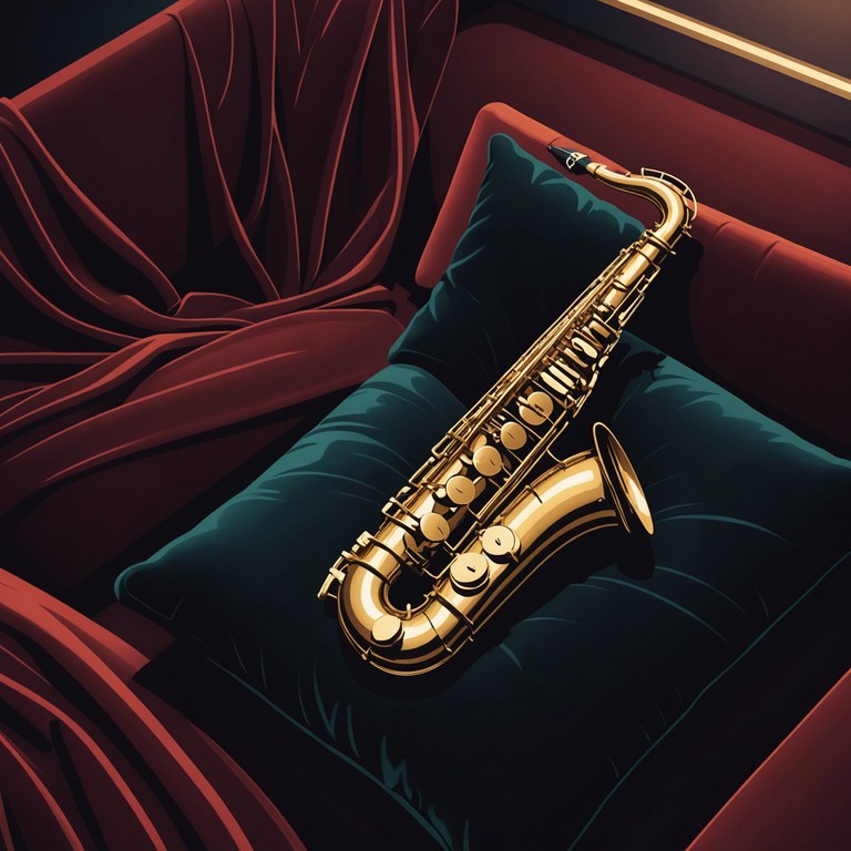 Alternative description: dive deeper into the night with echoes of a saxophone as it tells tales of longing and unspoken emotions. The track is perfect for reflecting late at night or during quiet, introspective moments, blending smooth blues rhythms with a poignant emotional depth.