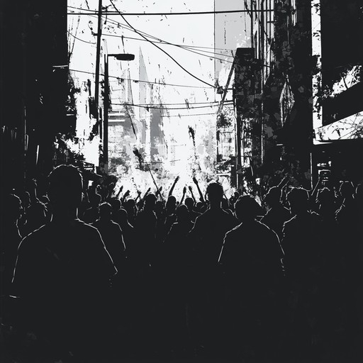 Experience the unrelenting energy of hardcore punk chaos with intense anarcho punk vibes, driven by fast, aggressive guitars and relentless beats.