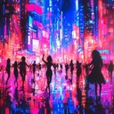 energetic electro beats igniting dancefloor with uplifting melodies.