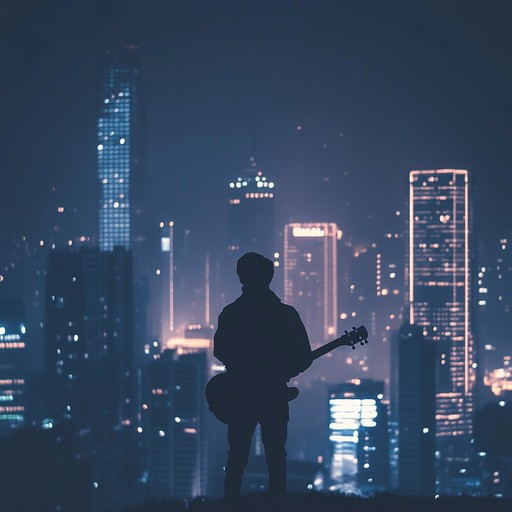 A calming instrumental piece that seamlessly merges mellow metal guitar riffs with smooth hip hop rhythms, creating a relaxing and introspective atmosphere.