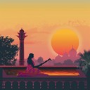 majestic hindustani instrumental with vibrant, dynamic sitar melodies.