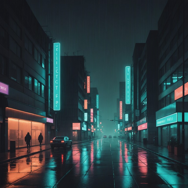 Cityscape serenade provides an audible journey through a futuristic city at night, emphasizing the eerie calm and underlying tension of a society overshadowed by neon and technology. The layers of sound design meticulously build an immersive dystopian world, filled with complex emotions and unsettling quiet.