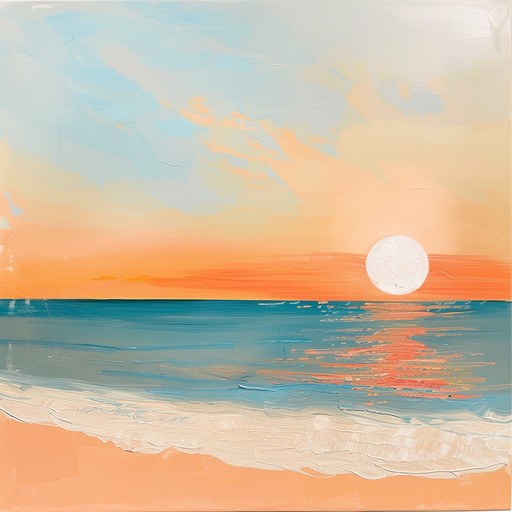 An uplifting instrumental featuring delicate acoustic guitar and mellow rhythms, encapsulating the joy and serenity of a new sunrise, perfect for starting the day with a smile