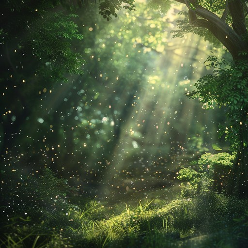 Experience a serene, mystical journey through enchanted forests with soothing, nature inspired melodies. The gentle harmonies and ethereal soundscapes will make you feel like you are walking through a magical woodland, immersing you in calm and tranquility.