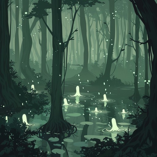 Delicate and haunting minimal melodies inspired by the enchanting whispers of an ancient forest, creating an ethereal and otherworldly musical journey.