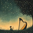 tender melody evoking starry nights and children's sweet dreams