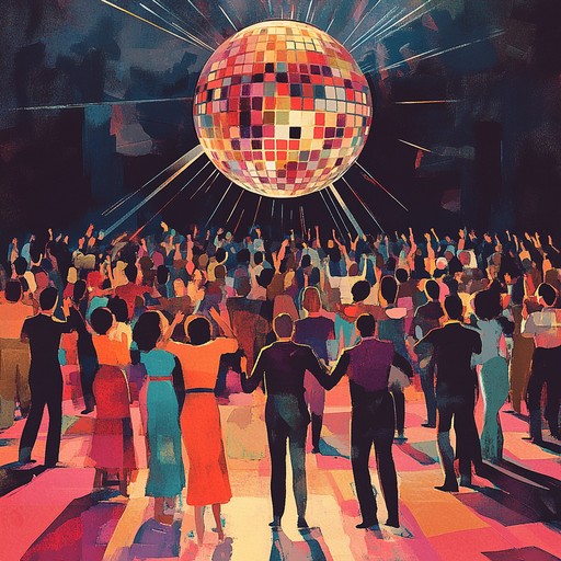 Journey back to the 1970s with this energetic instrumental that combines funky bass lines, groovy guitar riffs, and vibrant disco beats to create a festive atmosphere perfect for celebrations