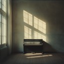 a minimal instrumental expressing deep emotion with subtle piano notes