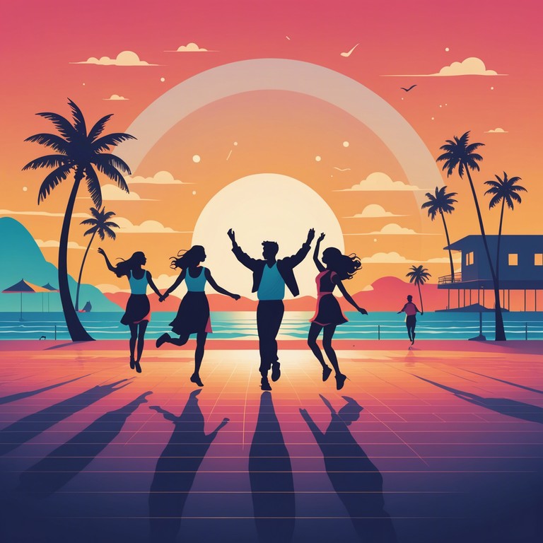 This track embodies the brisk euphoria of sunrise on a beach, layering pulsating bass lines with shimmering synth patterns for a truly enchanting dance experience. The tune builds up with energetic beats leading to a drop that mixes classic and modern trance influences, perfect for early morning festival vibes or ecstatic dance sessions.